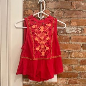 Free people sleeveless top
